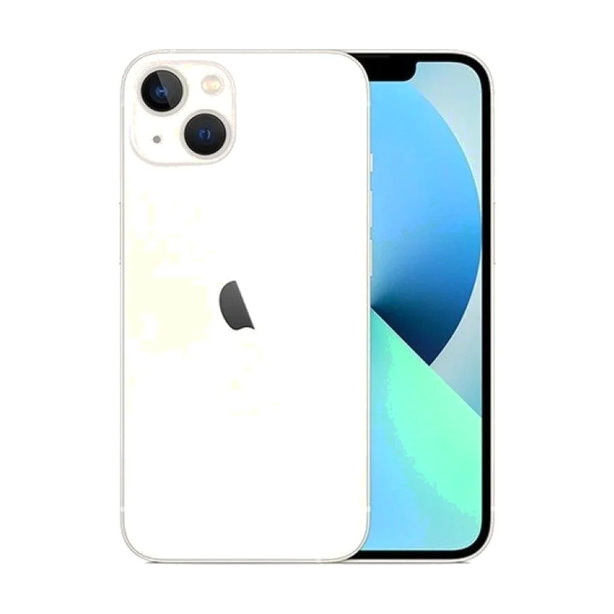 آيفون 13 العادي أبيض - ( 128GB ) - بطارية 93