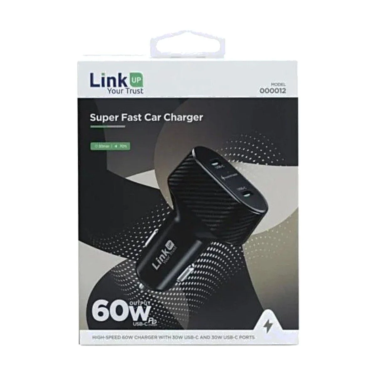 شاحن سيارة - LinkUP PowerDrive 60W