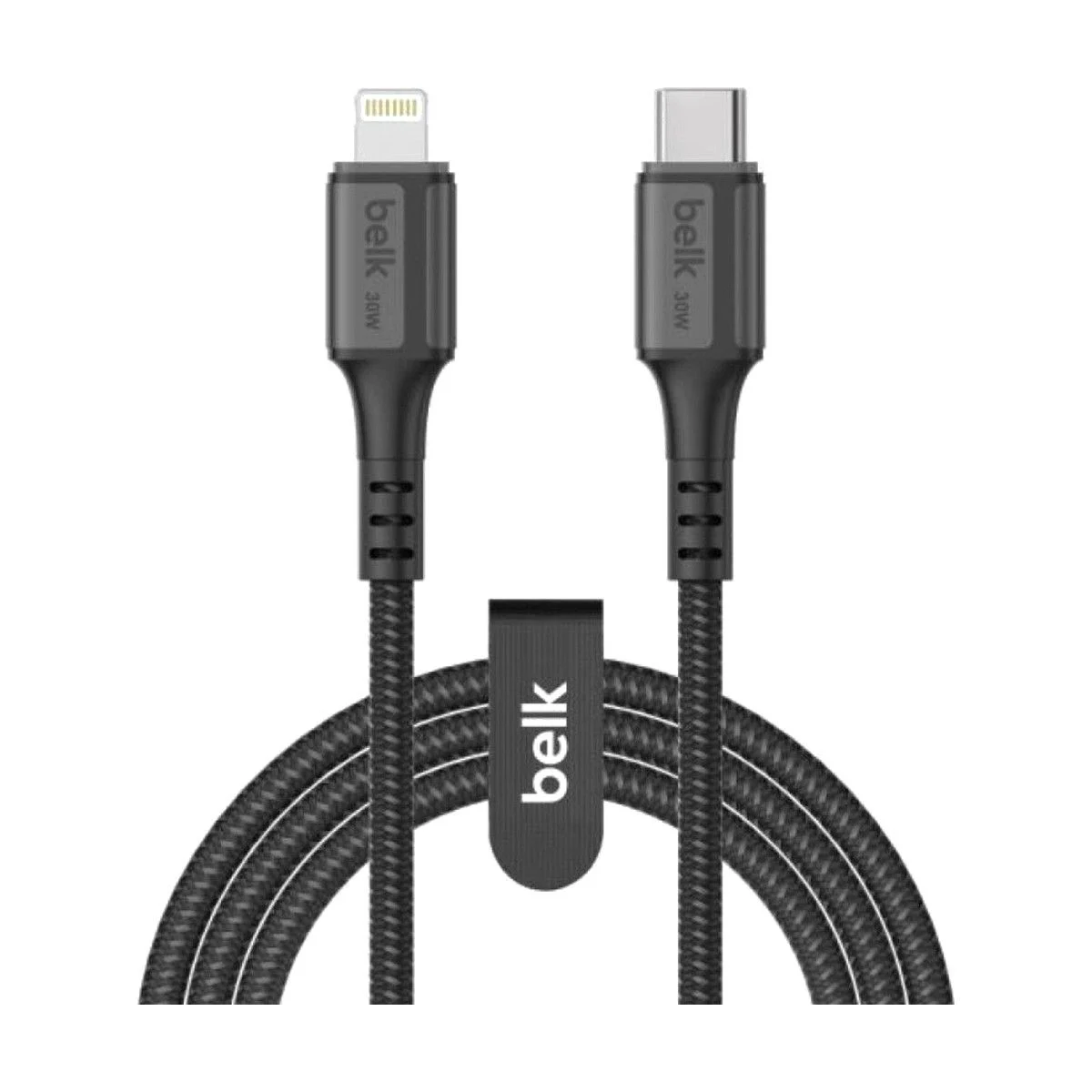 شاحن - belk Type-C to Lightning 30W Cable