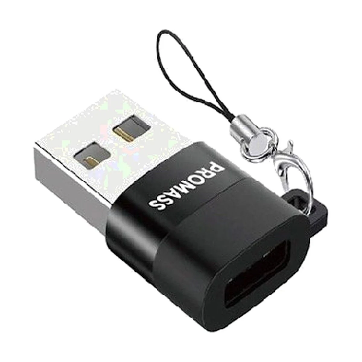 PROMASS USB-C Female to USB Male Adapter – محول USB سريع لنقل البيانات