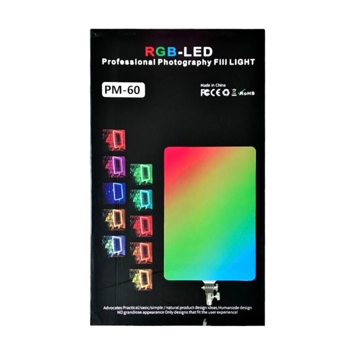 إضاءة تصوير - RGB‑LED PM‑60