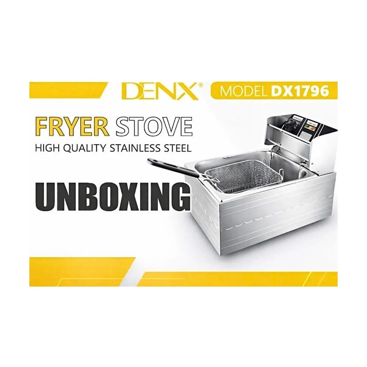 DENX Electric Deep Fryer (DX1796)