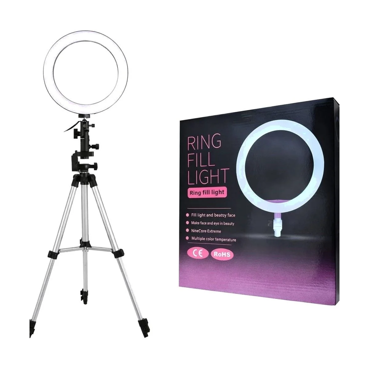 حلقة LED للإضاءة والتصوير - Ring fill light