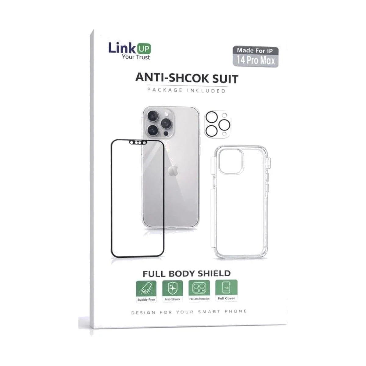 بكج حماية متكاملة لهاتف - iPhone 14 Pro Max
