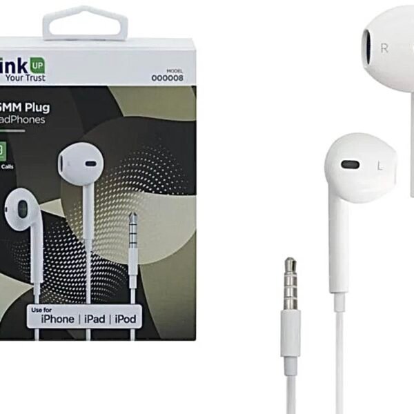 سماعة - Link UP 3.5MM Plug HeadPhones