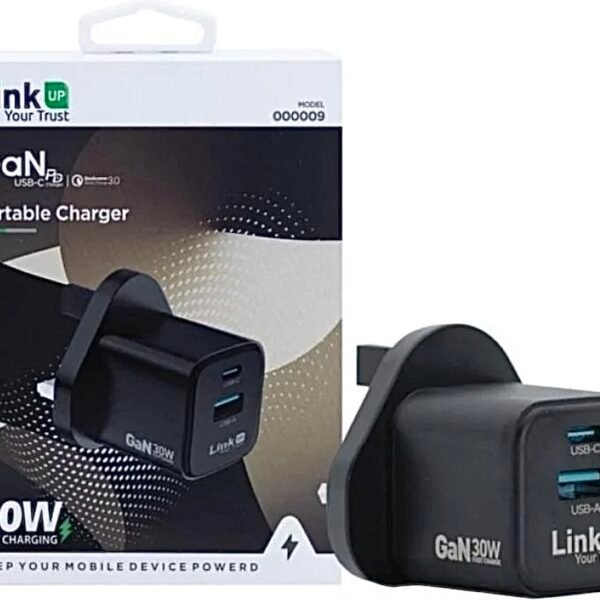 رأس شاحن - LinkUP GaN 30W