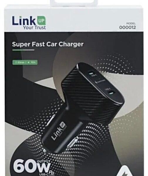 شاحن سيارة - LinkUP PowerDrive 60W