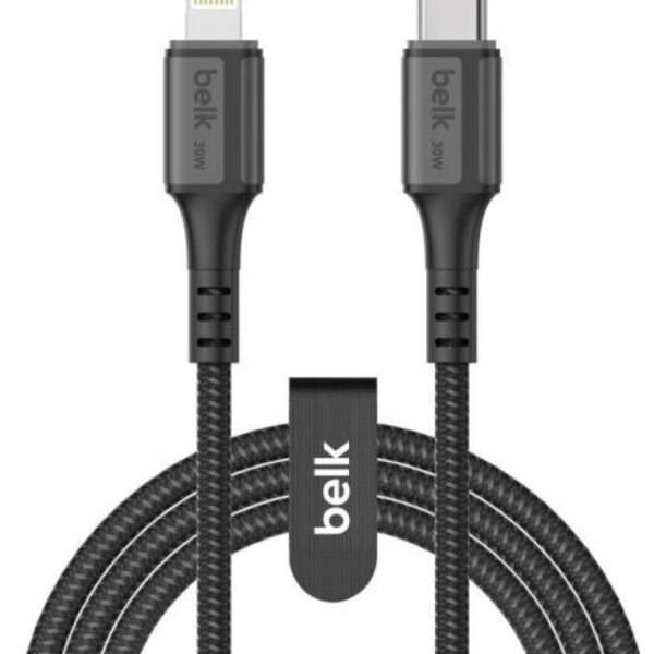 شاحن - belk Type-C to Lightning 30W Cable