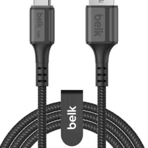 شاحن - belk 120CM Type‑C Cable 18W