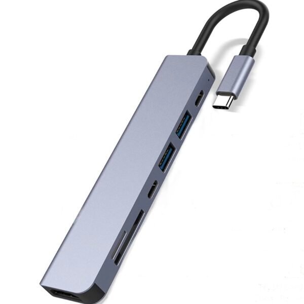 محول DENX 7 في 1 USB‑C إلى HDTV موديل DX1682