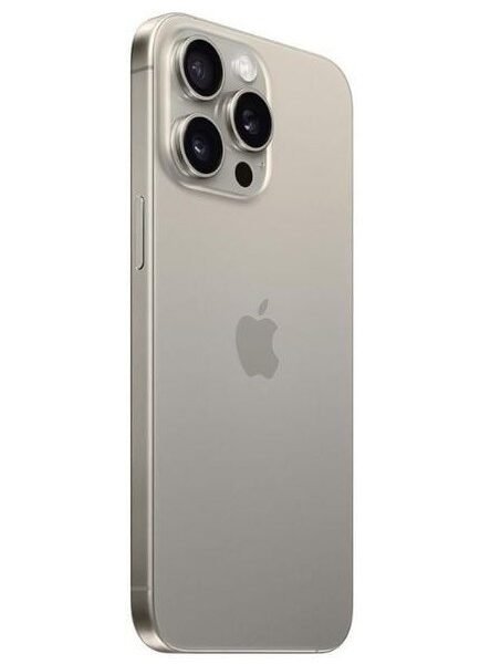 آيفون 15 برو ماكس تيتانيوم طبيعي - ( 256GB ) - بطارية 83